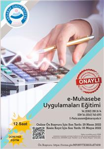 e-Muhasebe Uygulamaları Eğitimi